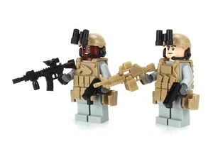 Battle Brick Ranger 2er Pack US Army Soldaten aus echten LEGO® Minifiguren - Bild 1 von 7