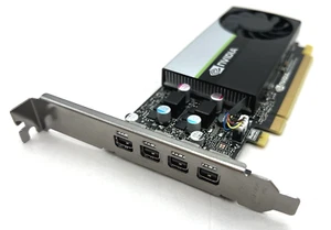 NVIDIA T1000 4GB PCI-e Quad Mini Displayport Video Card 699-5G172-0500-500 - Picture 1 of 8