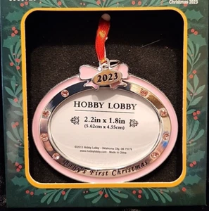 Hobby Lobby Weihnachtsschmuck Babys erster Weihnachtsanhänger - Bild 1 von 4