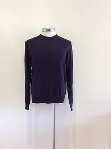 Genres Cashmere & Cotton Crew Neck Jumper Pullover 2 Colour Choices - Picture 1 of 3