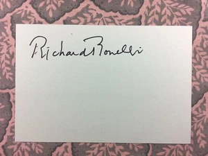 Richard Bonelli - Figaro - "The Palms"- Three for Jack - Faust Autograph 1973 - Picture 1 of 2