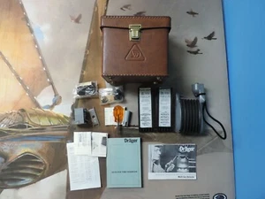 Used Drager Multi Gas Detector Kit with Case 1976 Handbook Included - Picture 1 of 11