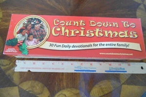 BRAND "NEW COUNT DOWN TO CHRISTMAS" 30 DAILYDEVOTIONALS FOR THE FAMILY - Picture 1 of 5