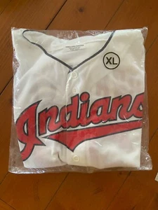 Michael Brantley #23 Jersey Adult XL Cleveland Indians White Match Up Sugardale - Picture 1 of 5