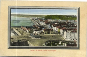 PC REINO UNIDO, JERSEY, ST. HELIER'S FROM FORT, postal vintage (b31055) - Imagen 1 de 2