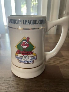 Cleveland Indians 1995 MLB American League Champions 15oz Mug Beer Stein - Picture 1 of 6