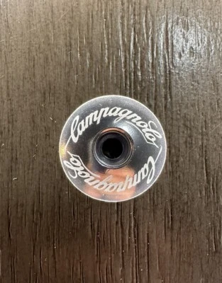 Campagnolo Repop Bicycle Headset Top Cap 1 1/8" Silver Raw Stem Road Bike Campy - Image 1 of 3