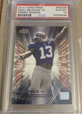 ODELL BECKHAM JR. ROOKIE CARD 2014 Topps Prime PRIMED ROOKIES Insert RC RAVENS!