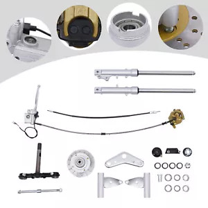 Conjunto de disco de pinza de freno y horquilla delantera para motocicleta Honda Monkey Bike Z50 - Imagen 1 de 19