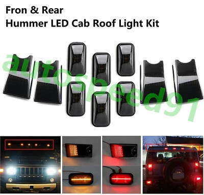 10x Humo para Hummer H2 H2 SUT 2003-2009 LED Cabina Luz de techo Marcador Lámpara de techo Foto 1 de 4