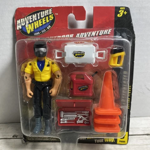 Adventure Wheels Outdoor Adventure Fully Articulated Action Figure Cover