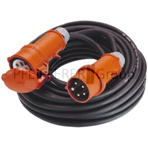 Starkstromverlängerung 400 V, 32 A, 25 m mit CEE-Stecker + Kupplung - Picture 1 of 1
