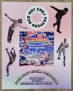 Red Hot Chili Peppers Return Of The Dream Canteen Promotional Sticker Sheet RHCP - Picture 1 of 1