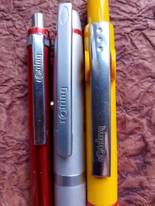 Lote ROTRING para Piezas o Reparación: LÁPIZ MECÁNICO + 2 Bolígrafos, Repuesto - Imagen 1 de 9