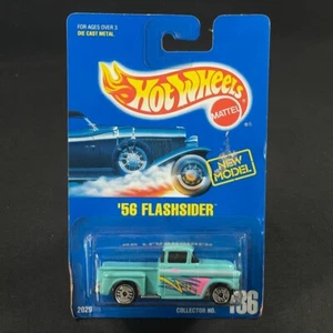 1992 Hot Wheels Blue Card Main Line '56 Flashsider UH Wheels #136 2029 - Picture 1 of 7