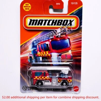 Matchbox Blaze Blaster III 13/125 Model Car 1:64 Scale - Image 1 of 4