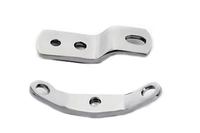 Chrome Top Motor Mount 2 Piece Set for Harley Sportster XL Models 1957-1976 - Image 1 of 3