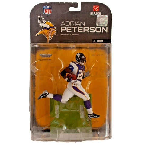 Minnesota Vikings Adrian Peterson NFL 6" Action Figure McFarlane Toys Cover