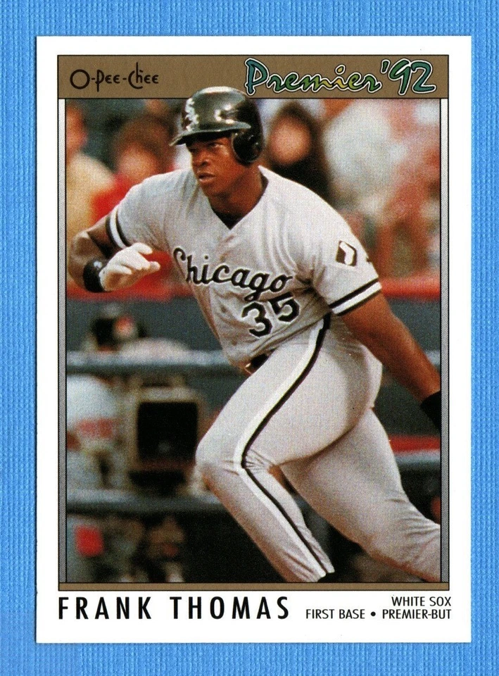 1992 O-Pee-Chee Premier #59 Frank Thomas Chicago White Sox - Image 1 of 1