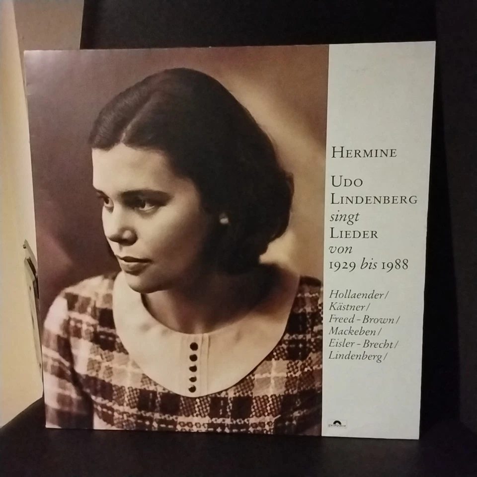 Udo Lindenberg - Hermine 1988 Vinyl LP M-/VG+ - Bild 1 von 1
