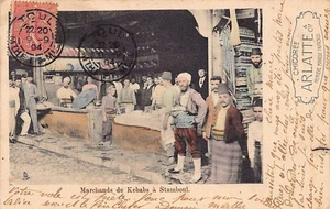 Turkey - ISTANBUL - Kebab sellers in Stamboul - Publ. Raphael Tuck & Sons Serie - Picture 1 of 2