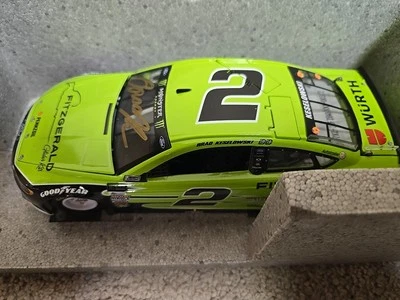 Brad Keselowski 2 Fitzgerald 2017 autografiado 1/24 Lionel Nascar 1/709 raro Foto 1 de 4