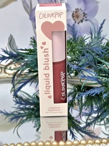 Rubor líquido sin peso Colourpop 0,30 oz - Ella es linda (baya rosada cálida) NUEVO - Imagen 1 de 11