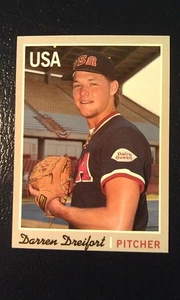 Darren Dreifort Team USA Pitcher 1992 Baseball Cards Magazine #BBC 85 Oddball - Picture 1 of 1