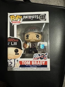 Funko POP! #137 NFL New England Patriots Tom Brady LIII Cappellino Vinile Nuovo Sigillato - Foto 1 di 5