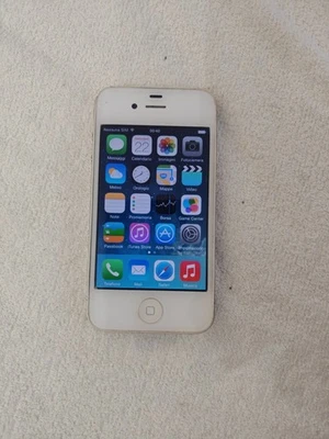 Apple iPhone 4 A1332 16gb Bianco White 3824 - Immagine 1 di 4
