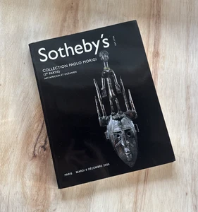 2005 SOTHEBY'S COLLECTION PAOLO MORIGI 2e Partie Catalog African Art Paris Vtg - Bild 1 von 24