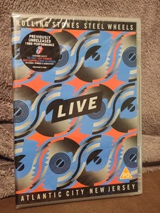 Rolling Stones Steel Wheel Live Concert 1989 Atlantic City NJ DVD SEALED Mint - Imagen 1 de 2