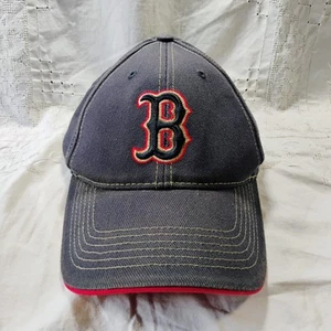 Gorra de béisbol ajustable azul marino estilo vintage favorita de los fanáticos de los Medias Rojas de Boston - Imagen 1 de 7