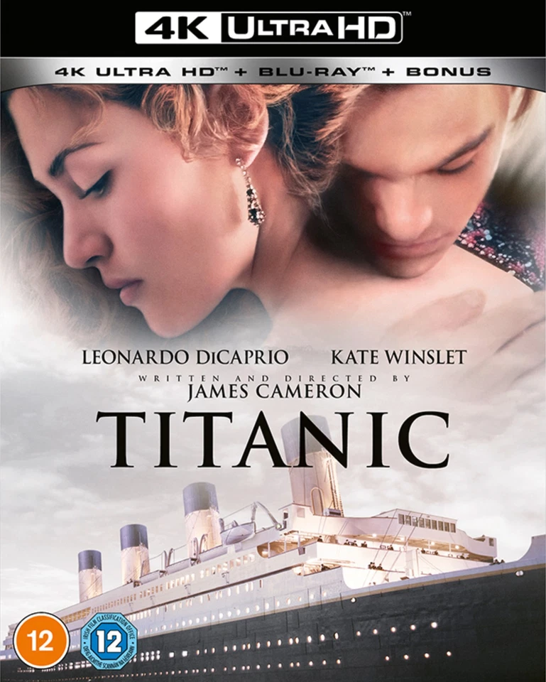 Titanic (Remastered) (4K UHD Blu-ray) Victor Garber Danny Nucci Gloria Stuart - Image 1 of 3