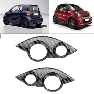 Karbonfaser-Lenkradknopfabdeckung Zierleisten Für Smart Fortwo/Forfour 453 - Bild 1 von 24