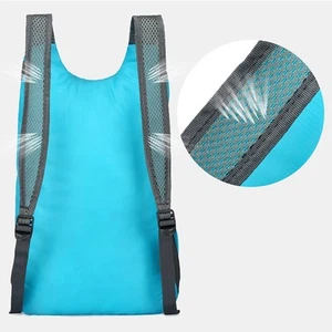 Borsa Zaino 80g Campeggio Pieghevole Impermeabile Antiusura 20-35L Traspirante - Foto 1 di 34