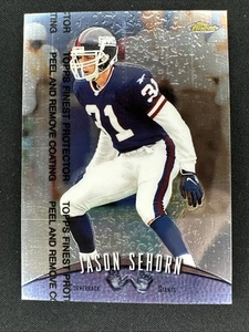 1998 Topps Finest - Jason Sehorn #206 Refractor - Bild 1 von 2