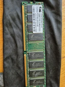 MEMORY 256MB DDR-333MHZ-CL2.5 PC2700U-2533-0-A0 Memory Unit 1 Stick - Picture 1 of 3