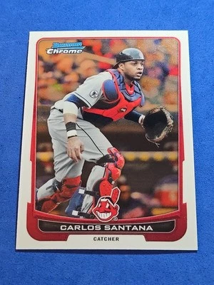 2012 Carlos Santana Bowman Chrome #51 - Image 1 of 2
