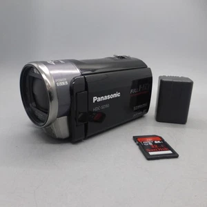 Panasonic HDC-SD90 Handheld High Definition Camcorder Black Tested - Picture 1 of 8