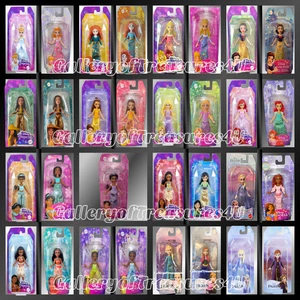 Disney Prinzessin kleine Puppe Aurora Schneewittchen Aurora Merida Arielle Raya 3,5 Zoll 2024 - Bild 1 von 51