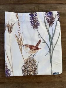 The Company Store Almohada Pájaros Falsa Estampado Floral Falsa Estándar - Imagen 1 de 3