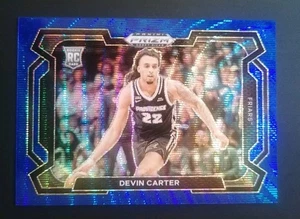 2024 Panini Prizm Draft Picks | Devin Carter | Blue /249 RC #27 Rookie - Bild 1 von 4