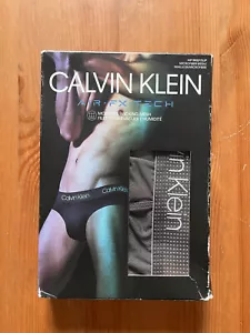Calvin Klein Men's Air FX Tech Micro Hip Briefs | Large 36-38 | Brown | NWT - Picture 1 of 10