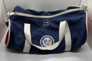 Vintage Levi's Strauss & Co. 1984 USA Olympics Duffel Gym Bag Small - Picture 1 of 7