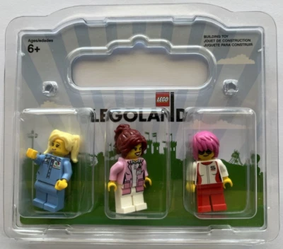 Lego Legoland Minifigure Set of 3 Girls 853607 Item 6146716 New in Package 2015 - Image 1 of 2