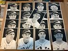 1942 Boston Red Sox Team Issue Wire Press Lot  QTY 17 Black &amp; White Photo&#39;s EX+