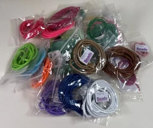 Job Lot 25 Packs Assorted Waxed Cotton Macrame Jewellery Making Cords - Picture 1 of 8