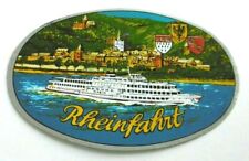 Souvenir-adhesivo Rin viaje Rin-romance colonia a Maguncia barco Tour 70er