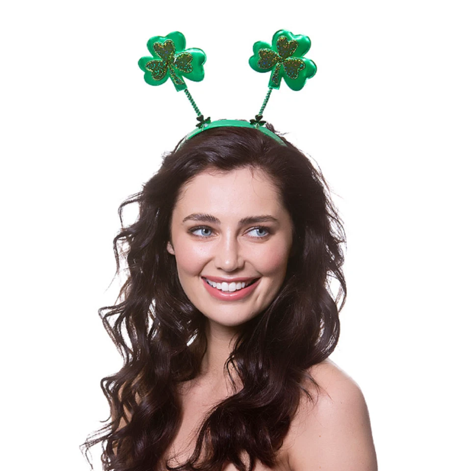Shamrock Headband Irish St Patricks Day Leprechaun Fancy Dress Ireland Accessory - Image 1 of 1